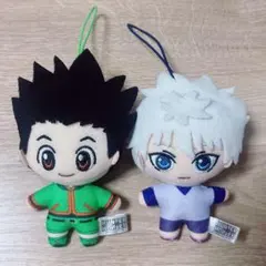 HUNTER×HUNTER ぬいぐるみマスコット ゴン クラピカ キルア セット