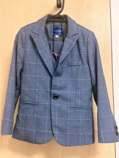 キッズ フォーマル スーツ セット グレー