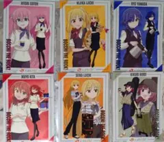 ぼっち・ざ・ろっく 推し旅 クリアポスター 6枚 コンプセット