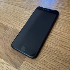 iphone7 ジェットブラック　スマートフォン本体 iOS 15.8.7