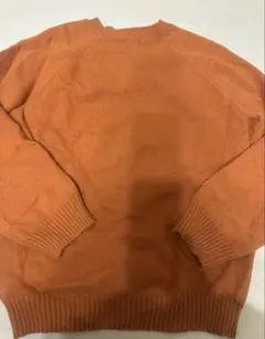 Dazy 長袖ニット オレンジ L