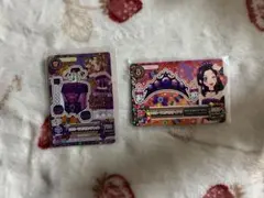 なつ様専用　アイカツ！　カード　シルキーラブデビル　トップス　アクセ