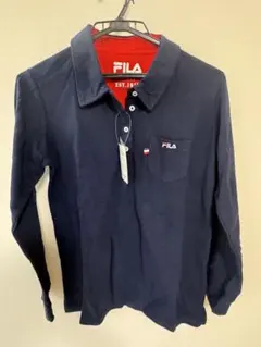 FILA ネイビー ポロシャツ 長袖