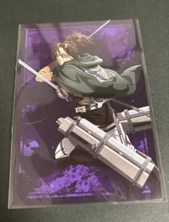 進撃の巨人　ハンジ　AJ2026 戦う最中　AMNIBUS 特典ポストカード