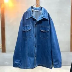 60's/Big smithビッグスミス/カバーオール/デニムジャケット/XL