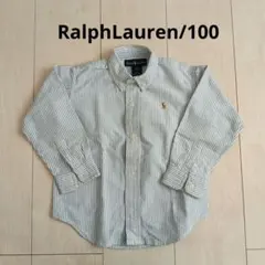 RalphLauren/ラルフローレン/ボタンダウンシャツ/長袖シャツ/100