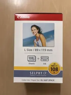 Canon SELPHY用 カラーインク/ペーパーセット KL-36IP
