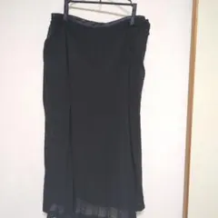 LAURA ASHLEY ブラック プリーツスカート サイズ11