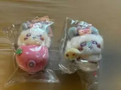 【中国限定】ちいかわサンリオ MINISO マスコット モモンガxクロミ 2点のサムネイル