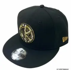 キン肉マン NEW ERA キャップ KINマークモザイクカモ 黒　ニューエラのサムネイル