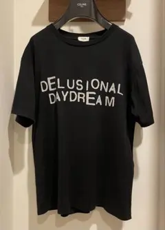 CELINE セリーヌ Tシャツ DELUSIONAL DAYDREAM レザー