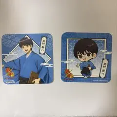銀魂 スイーツパラダイス スイパラ 志村新八 コースター 2種セット