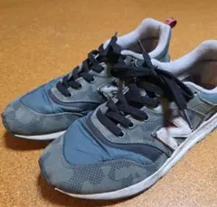 New Balance CM997HBG 迷彩グリーン