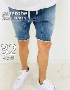 zanerobe ロンハーマン取扱　ハーフパンツ　スキニーパンツ　ブルー　32のサムネイル
