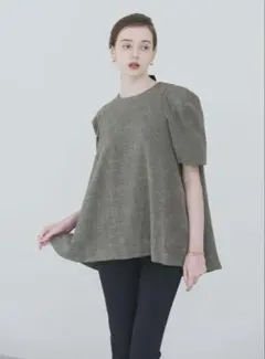 liten Form Blouse Mix Beige リテン
