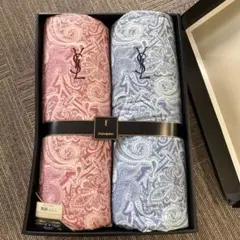 Yves Saint Laurent 綿毛布 2枚セット - メルカリ