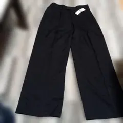 GU ブラック ローウエストバギーパンツ XL