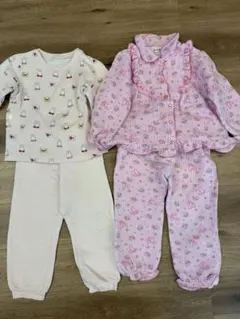 サンリオ ユニクロ　パジャマ キルト120cm ぼんぼんりぼん　ミッフィーセット