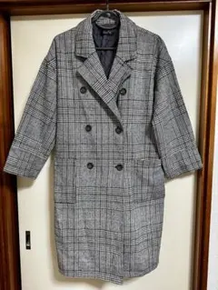 レディース　チェスターコート　チェック