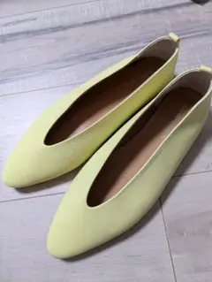 【美品】odette e odile イエロー パンプス 23.5