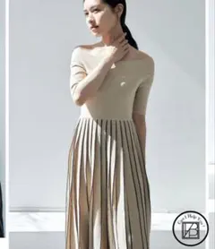 ☆美品☆l'aube blanc/ローブブラン・ラウンドカットジレ・ブラック