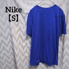 Nike 【S】 ブルー 半袖 Tシャツ スポーティ カジュアル