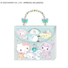 サンリオキャラクターズ 鍵付き シールコレクションバッグ シール帳 シールバッグ
