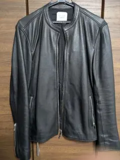 UNITED TOKYO ラムスキン シングルライダースジャケット サイズ2
