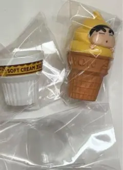クレヨンしんちゃん ゴロっと満足フィギュア でっか〜いソフトクリームだぞ！