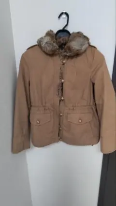 TOMORROWLAND MACPHEE ファーブルゾン ブラウン