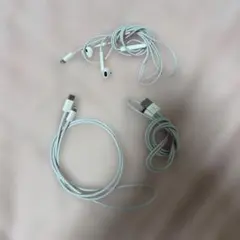 Lightningケーブルとイヤフォンセット【純正】