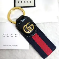 良品】GUCCI ネックストラップ インターロッキング GG シェリーライン