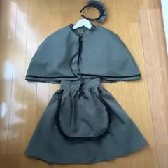 洋館メイド服 3点セット ハロウィン コスプレ グリーン