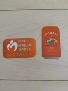 Mrs. GREEN APPLE & GOODALE ステッカーセット