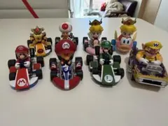 マリオカートミニカートフィギュア8体セット