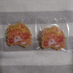 鬼滅の刃 バレンタイン2026 クッキーバッジ 煉獄