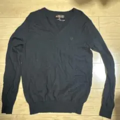 Ben Sherman ブラック Vネック セーター M