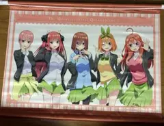 五等分の花嫁 B3タペストリー 缶バッジ当たり