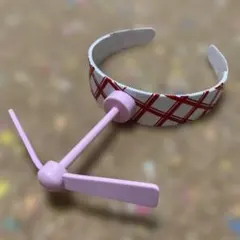 ドラミちゃん⭐︎タケコプター　カチューシャ⭐︎藤子不二雄ミュージアムのサムネイル