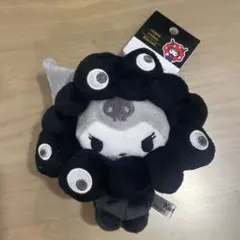 万博 ミャクミャク サンリオ クロミブラック BC カラビナ