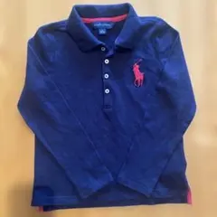 ラルフローレン ビックポニー 長袖ポロシャツ 120センチ美品