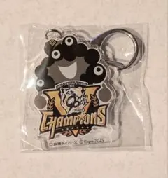 黒ミャクミャク 阪神タイガース コラボ 優勝記念 アクリルキーホルダー