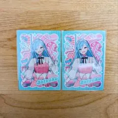 【匿名配送】 プロセカ　メロパレ　ダイナーカフェ　日野森雫　トレカ　カード