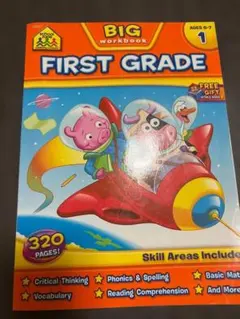 School Zone Big Workbook First Grade