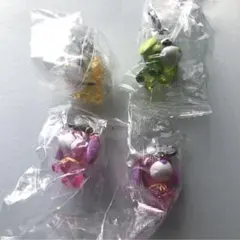 お茶犬　めじるしアクセサリー　4点セット