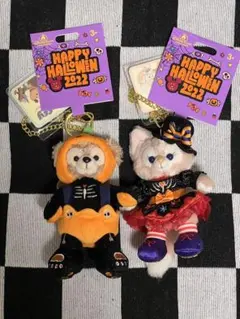 最終価格　上海ディズニー　2022 ハロウィン　ぬいぐるみキーチェーン