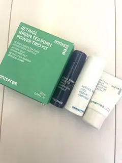 新品未使用♡イニスフリー レチノールグリーンティーPDRNパワートリオキット