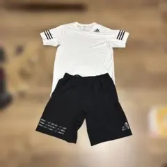 adidas ジャージ上下セット ホワイト/ブラック