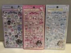 【国内正規品】ボンボンドロップシールサンリオ　はぴだんぶい　キティ　シナモロール