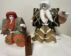 歌舞伎人形 連獅子 2体セット - メルカリ